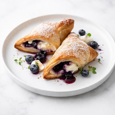 Image of Blueberry and Mascarpone Turnovers