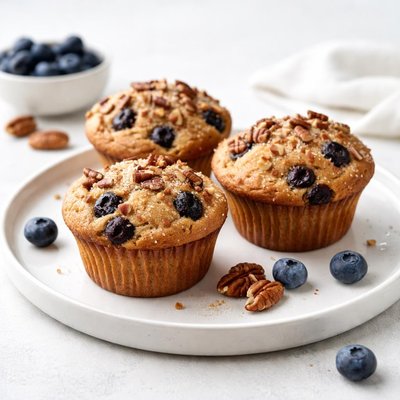 Image of Blueberry and Pecan Muffins