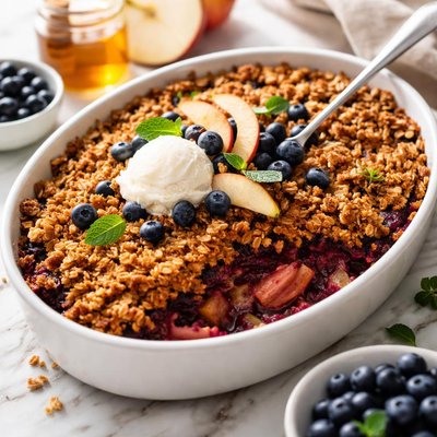 Image of Blueberry Apple Crisp