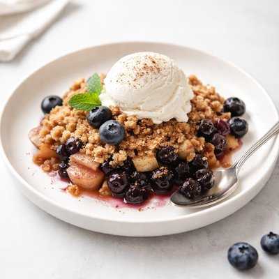 Image of Blueberry Apple Crumble