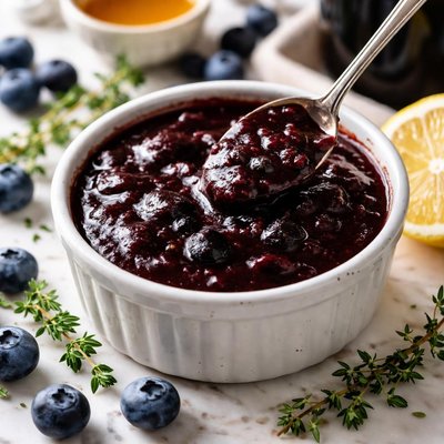 Image of Blueberry Balsamic Barbecue Sauce