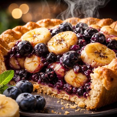 Image of Blueberry Banana Pie