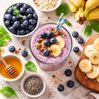 Image of Blueberry Banana Smoothie
