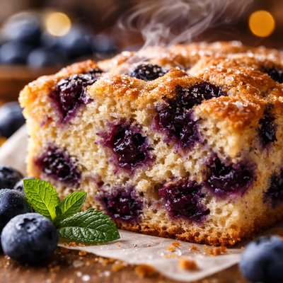 Image of Blueberry Batter Cake