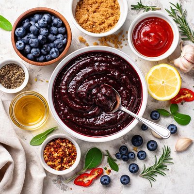 Image of Blueberry Bbq Sauce