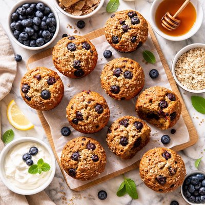Image of Blueberry Bran Muffins