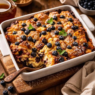 Image of Blueberry Breakfast Casserole