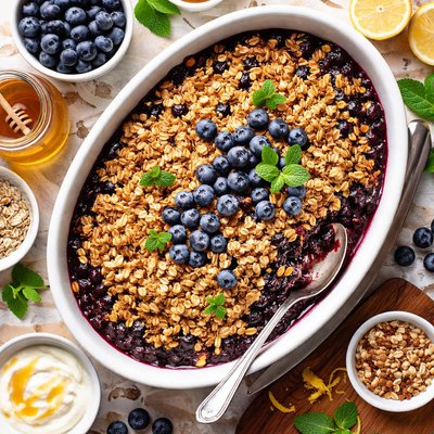 Image of Blueberry Breakfast Crisp