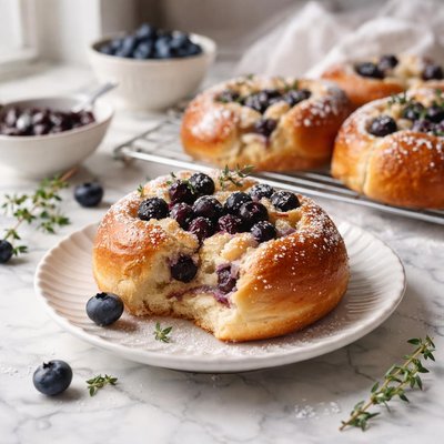 Image of Blueberry Brioche