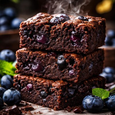 Image of Blueberry Brownies