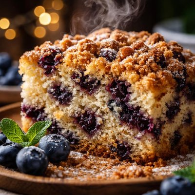 Image of Blueberry Buckle Coffee Cake