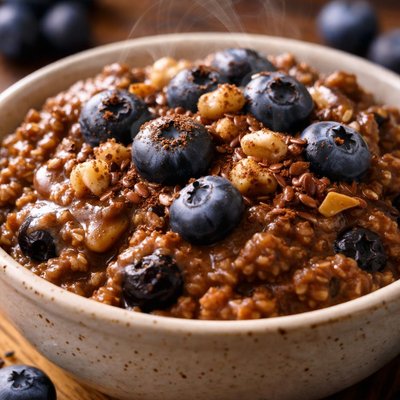 Image of Blueberry Carob Oatmeal