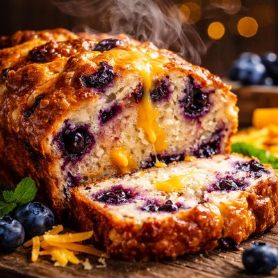 Image of Blueberry Cheddar Bread