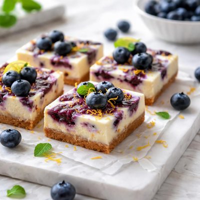 Image of Blueberry Cheese Bars