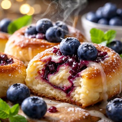 Image of Blueberry Cheese Rolls