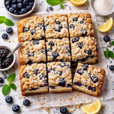 Image of Blueberry Cheesecake Crumb Cake