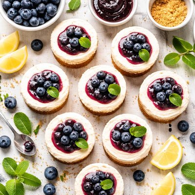 Image of Blueberry Cheesecake Minis