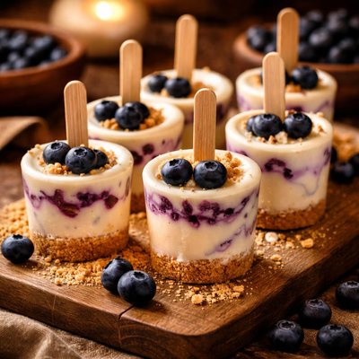 Image of Blueberry Cheesecake Pops