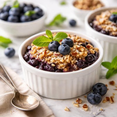 Image of Blueberry Cobbler Raw Food
