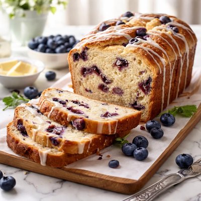 Image of Blueberry Cream Bread Bread Machine