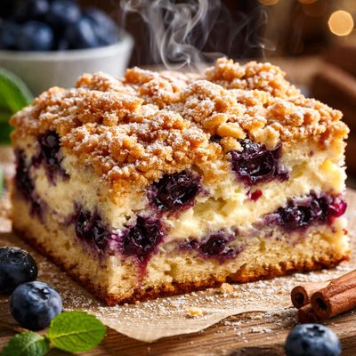 Image of Blueberry Cream Cheese Coffee Cake