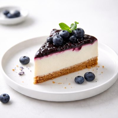 Image of Blueberry Cream Cheesecake