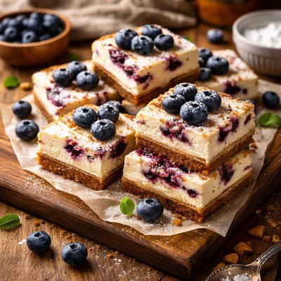 Image of Blueberry Cream Treats