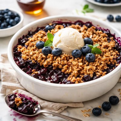 Image of Blueberry Crisp Diabetic