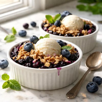 Image of Blueberry Crisp for Two