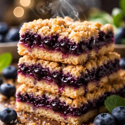 Image of Blueberry Crumb Bars