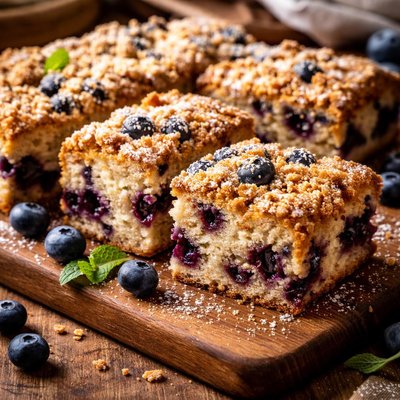 Image of Blueberry Crumb Cake
