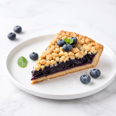 Image of Blueberry Crumb Pie
