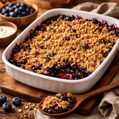 Image of Crumble de Arándanos sin lácteos