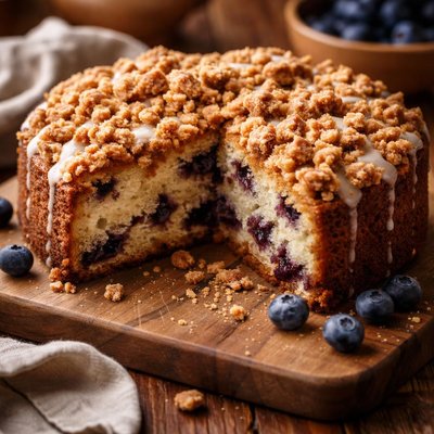 Image of Blueberry Crunch Coffee Cake