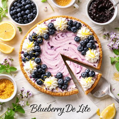 Image of Blueberry De Lite Cheesecake