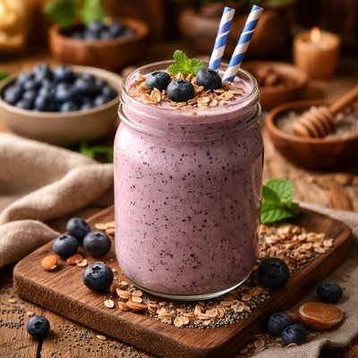Image of Blueberry Energy Shake