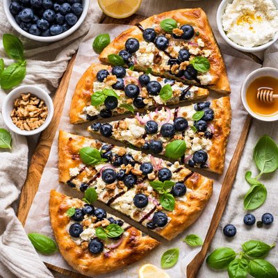 Image of Blueberry Flatbread