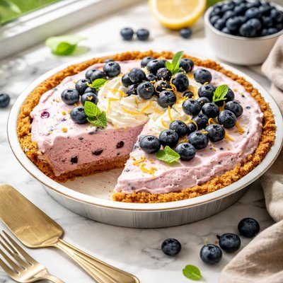 Image of Blueberry Fluff Pie