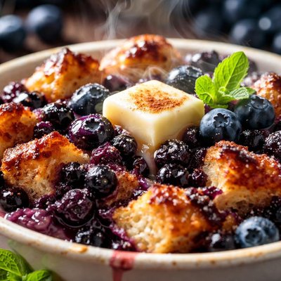 Image of Blueberry French Toast Cobbler