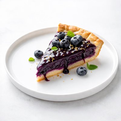Image of Blueberry Glazed Pie
