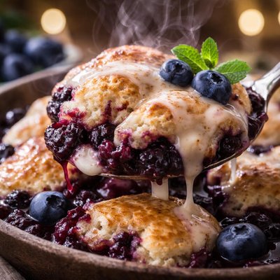 Image of Blueberry Grunt with Nutmeg Sauce