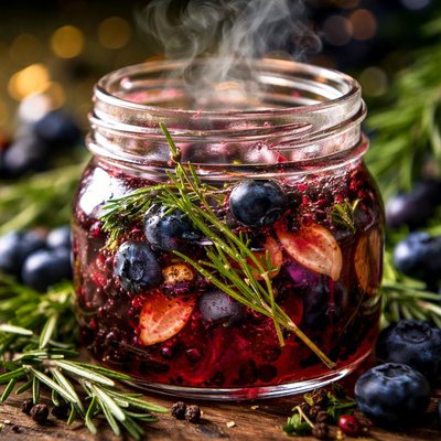 Image of Blueberry Herb Vinegar