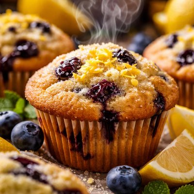 Image of Blueberry Lemon Muffins
