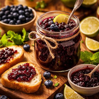 Image of Blueberry Lime Jam