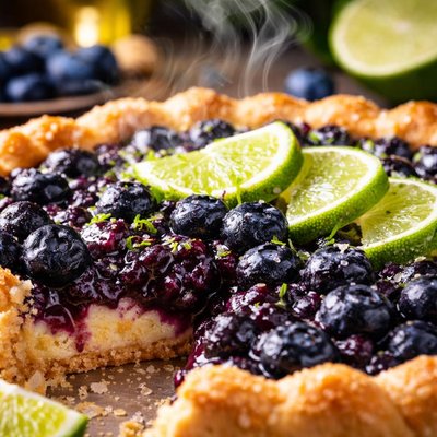 Image of Blueberry Lime Pie