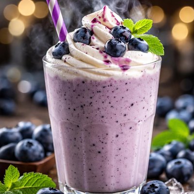 Image of Blueberry Milkshake