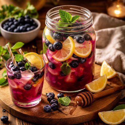 Image of Blueberry Mint Lemonade