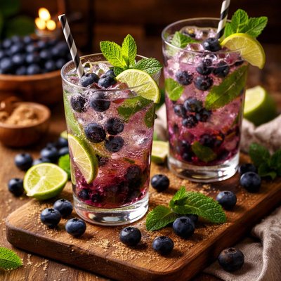 Image of Blueberry Mojito