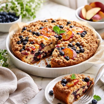 Image of Blueberry Nectarine Buckle