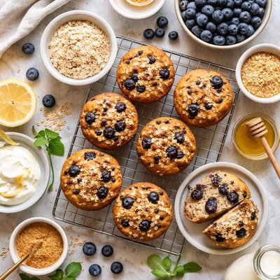 Image of Blueberry Oat Bran